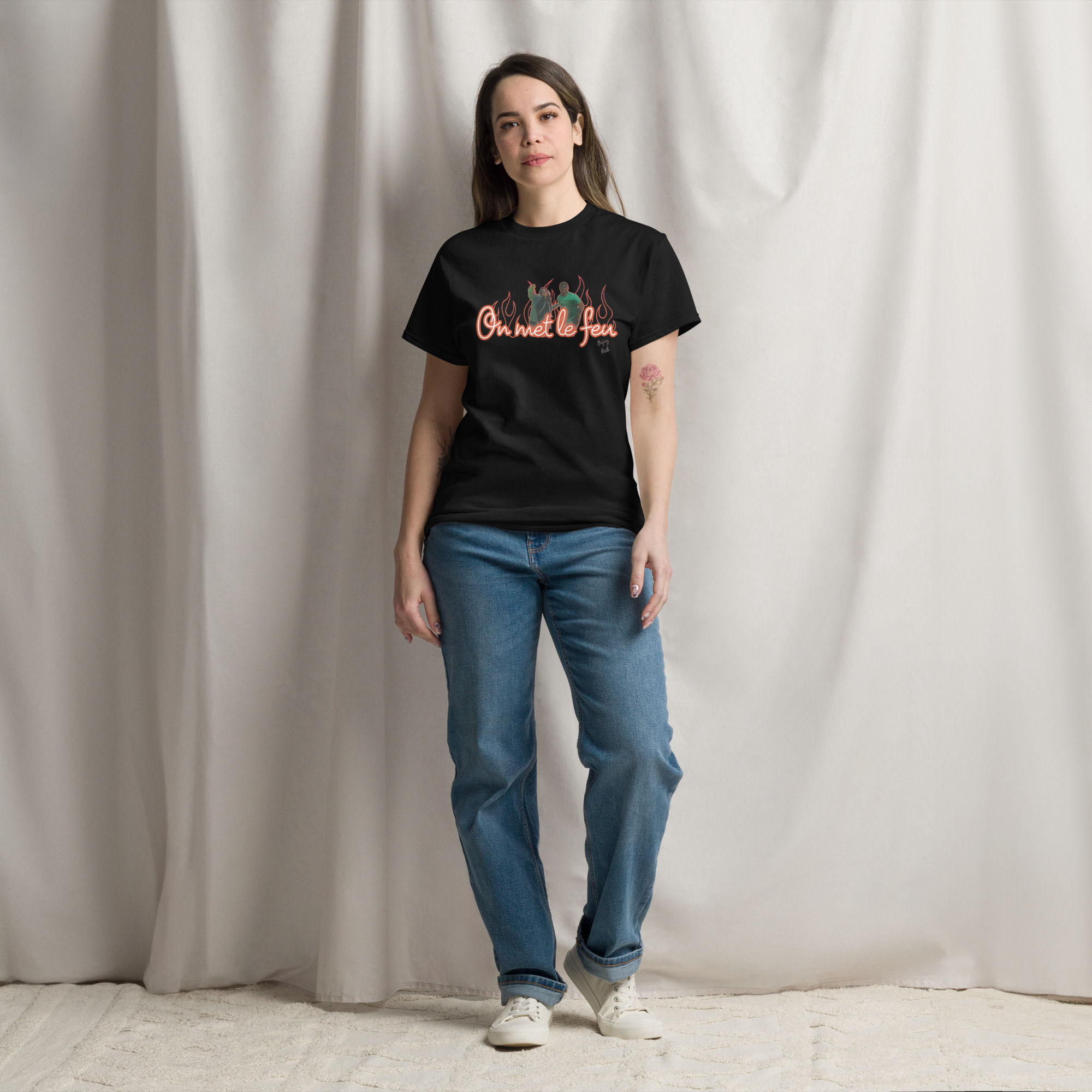 T-Shirt Unisexe On Met le Feu