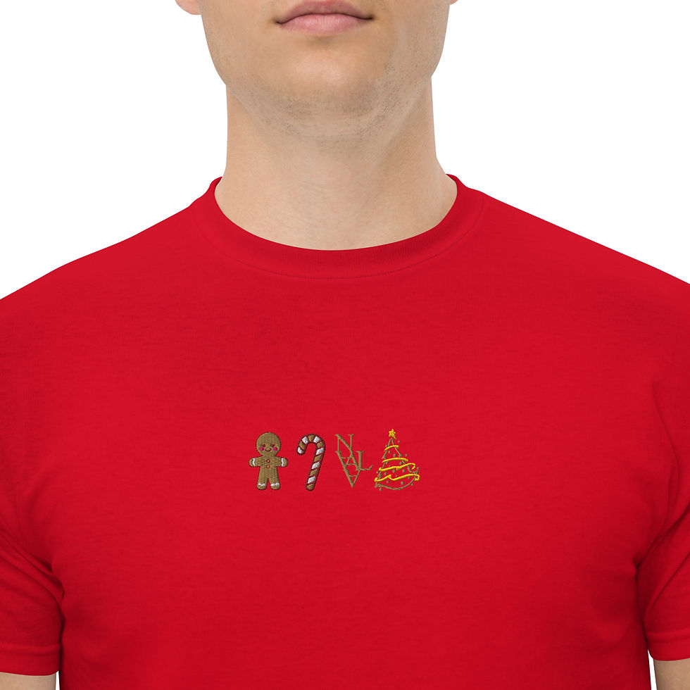 Miniature : T-shirt Naala – Bonhomme Pain d’Épices, Canne à Sucre et Sapin