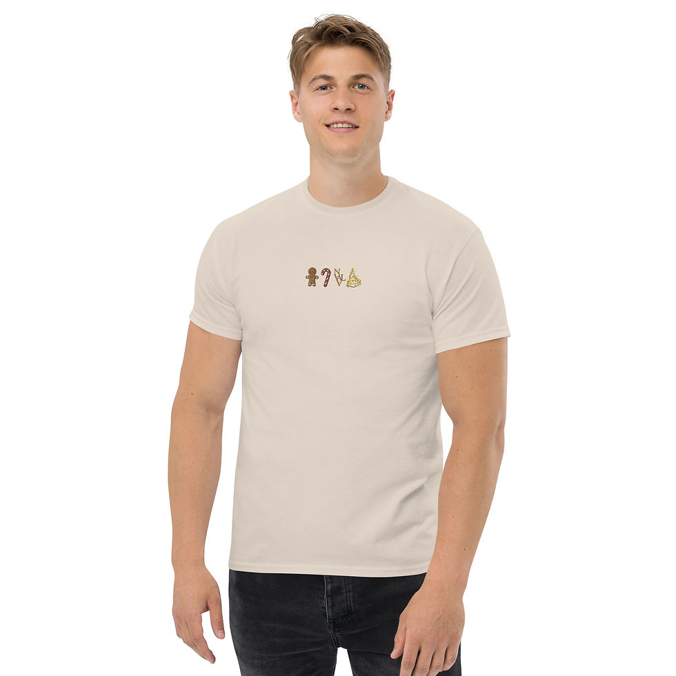 Miniature : T-shirt Naala – Bonhomme Pain d’Épices, Canne à Sucre et Sapin