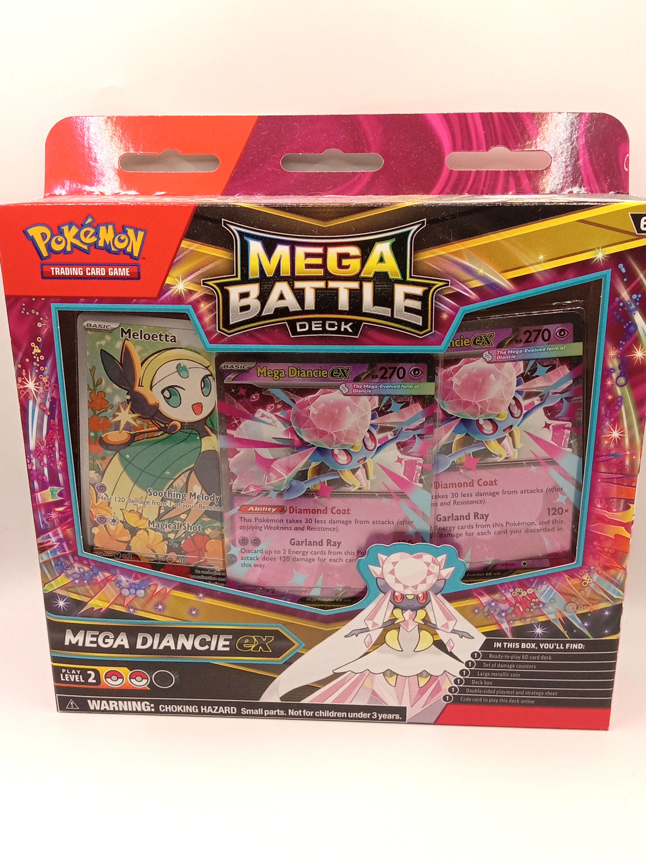MEGA DIANCIE 2025 MEGA BATTLE DECK