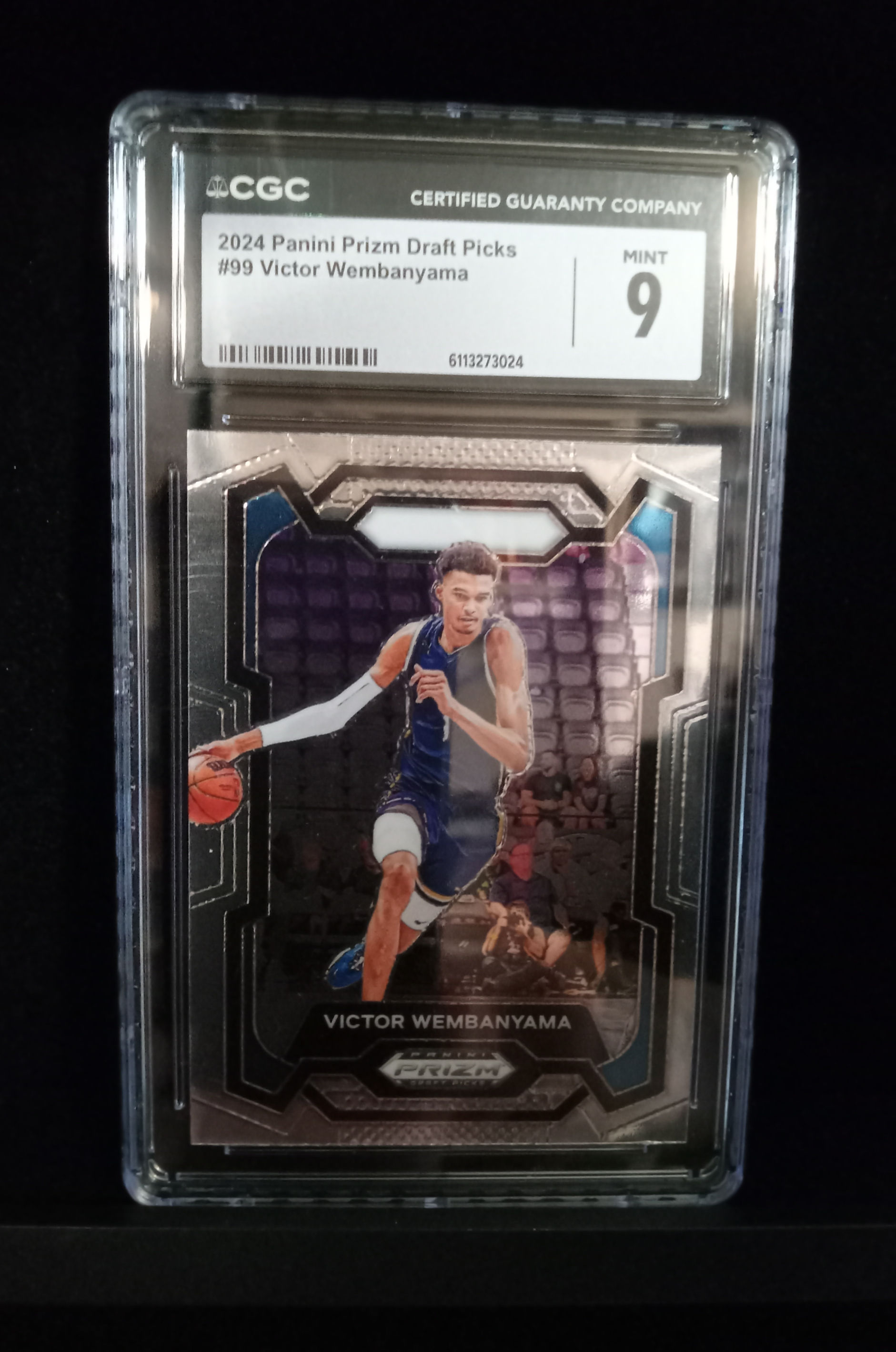 2024 WEMBANYAMA PANINI DRAFT PICK CGC GRADED 9