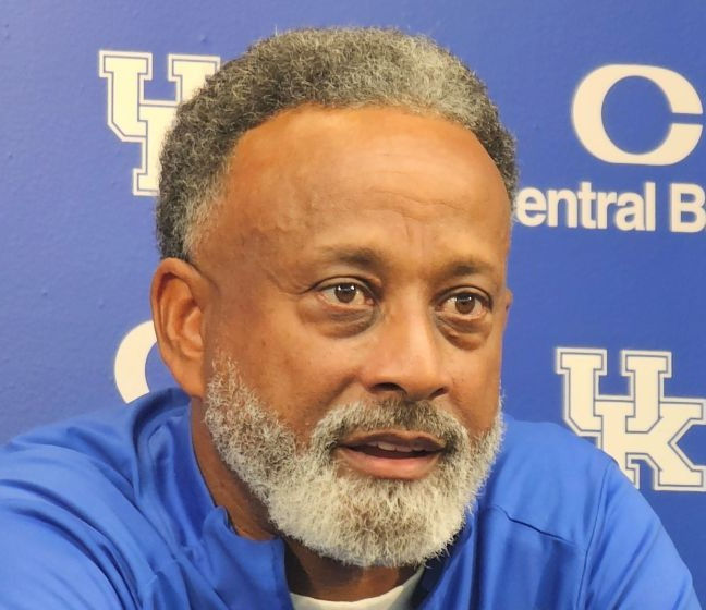UK women's coach Kenny Brooks