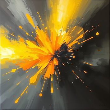 burst from the middle of light yellow orange and charcoal -.jpg