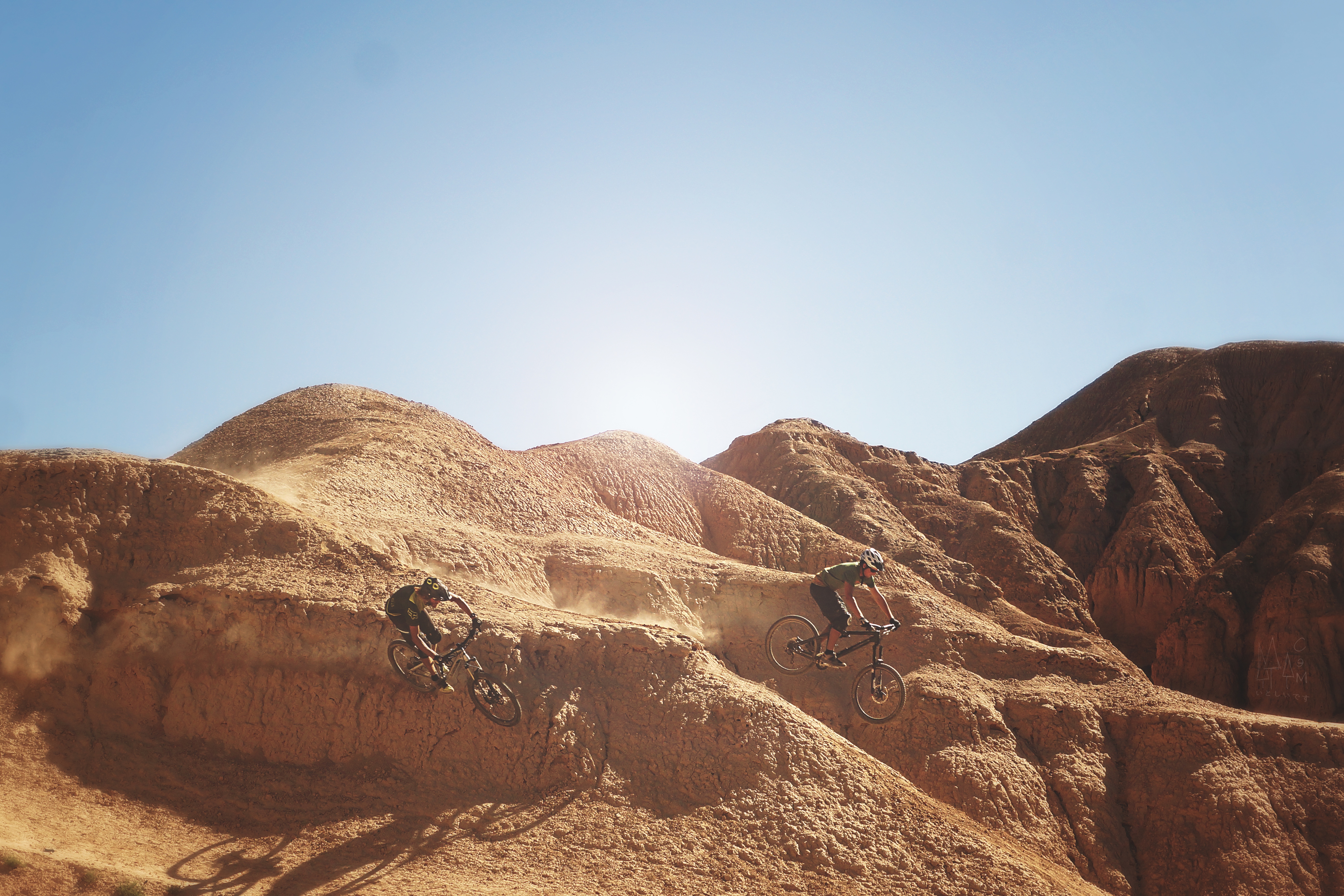 Desert single trails