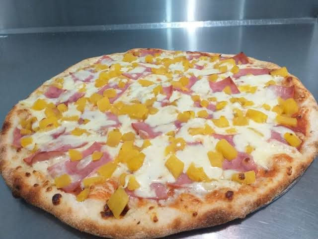 Miniatura: Pizza hawaiana