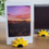 Miniatura: Suporte para Fotos e Notas com Girassol