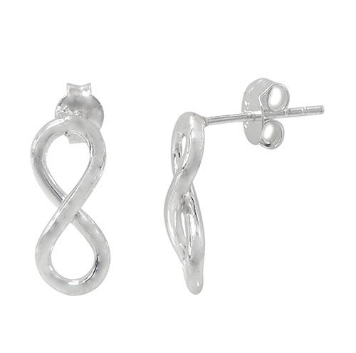 Sterling Silver Infinity Earrings