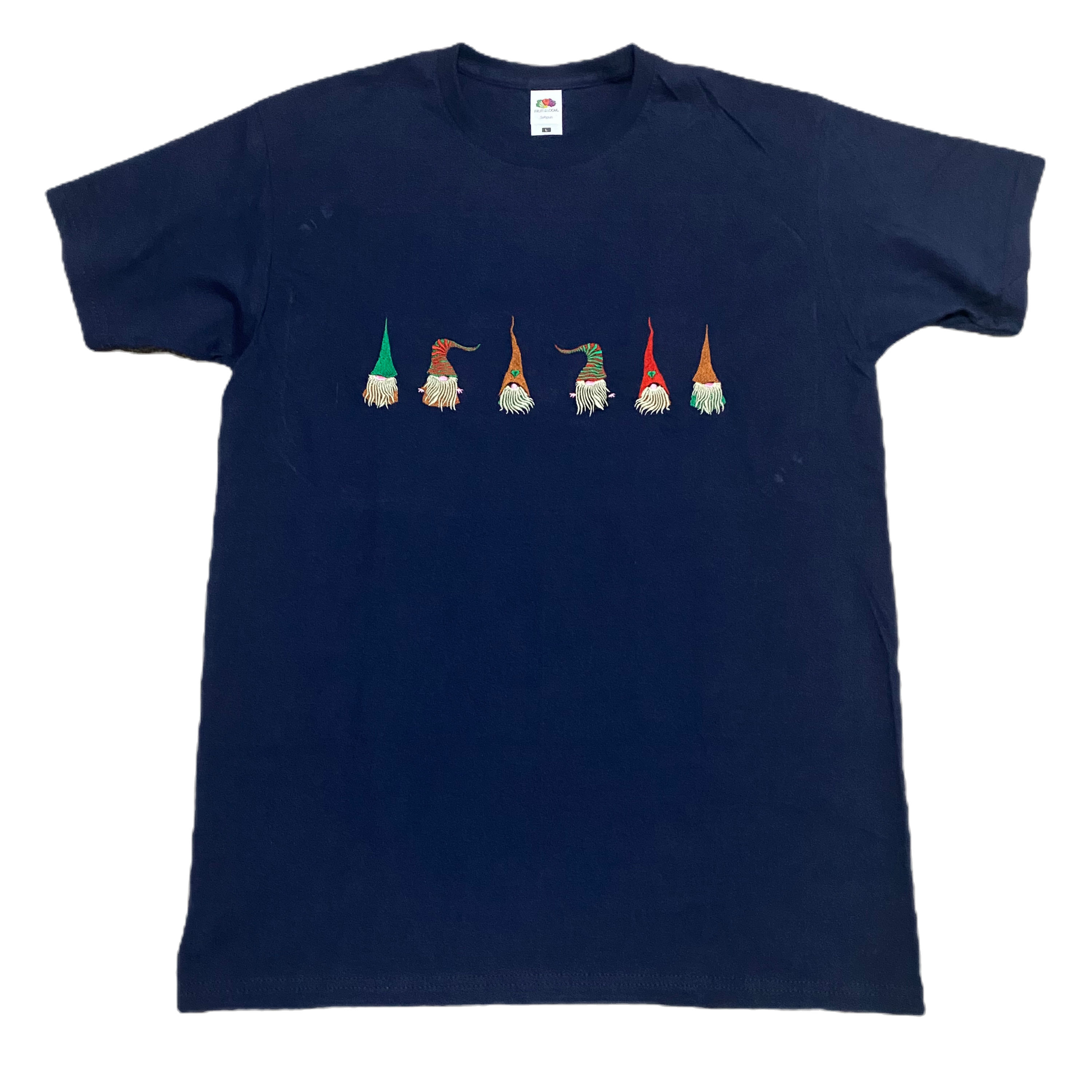 Embroidered Christmas t shirt