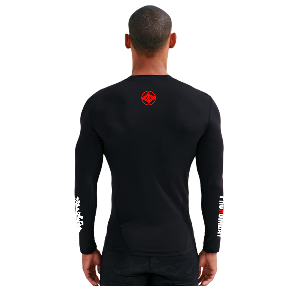 Thumbnail: Kyokushin Prokombat Base Layer, Black, Navy