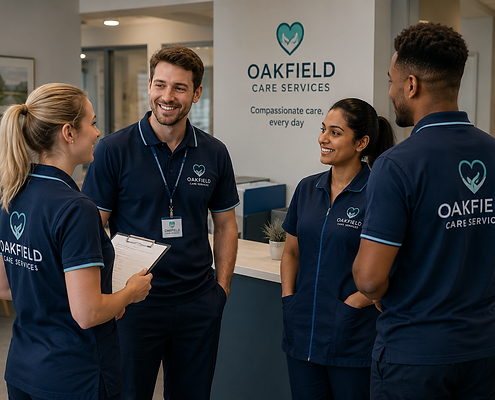 branded healthcare team