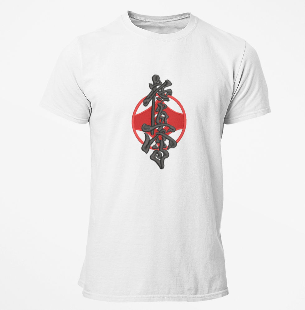 Thumbnail: Kyokushin Kanku and Kanji t-shirt