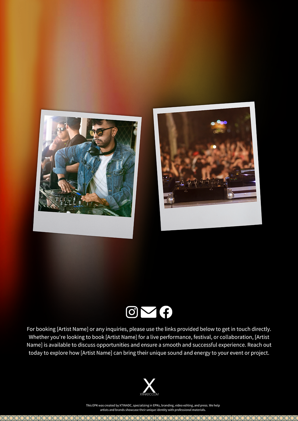 Thumbnail: Vintage Vault EPK Template