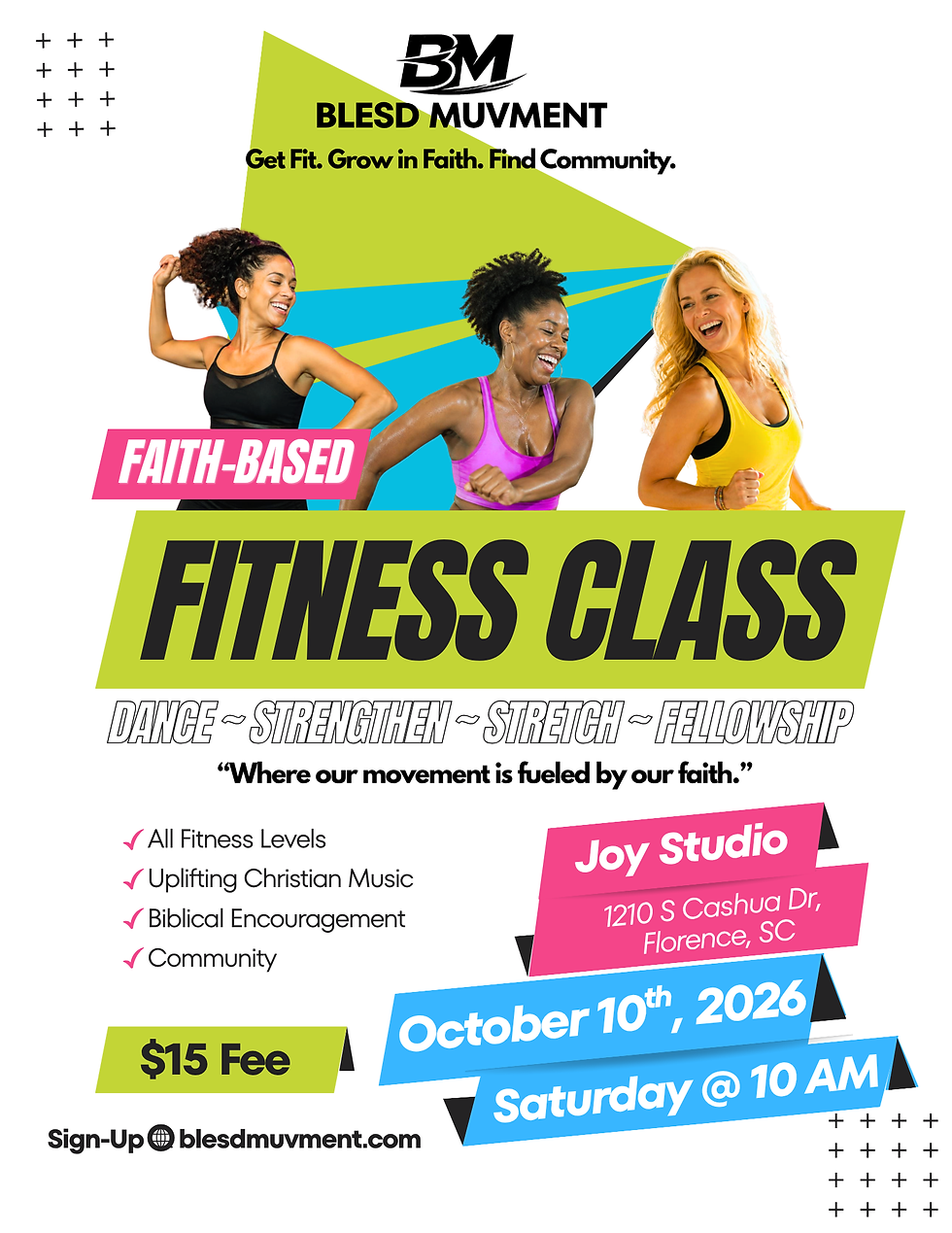 BLESD MUVMENT Faith & Fitness Experience