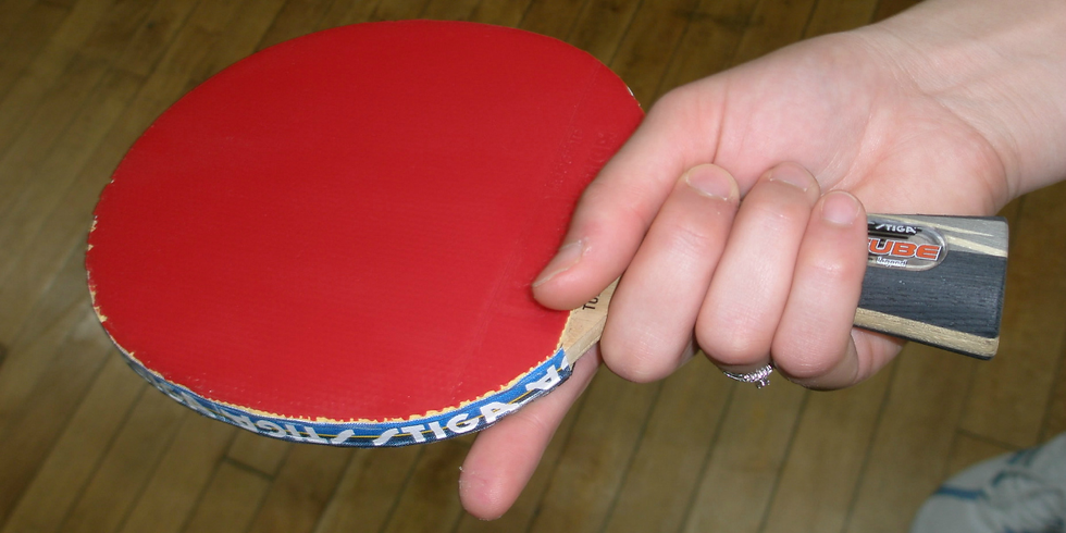 Correct shakehands grip