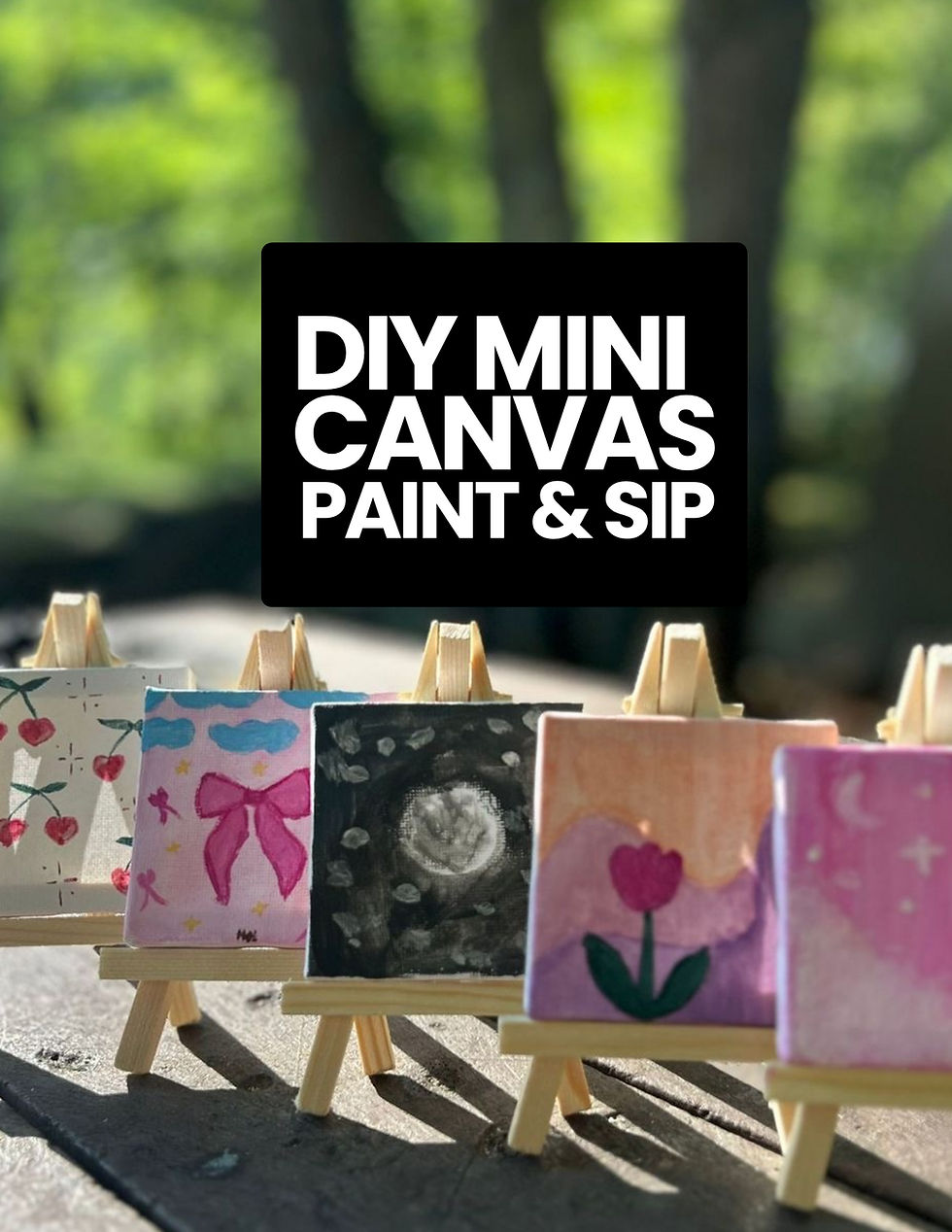 Mini Canvas Paint & Sip @Sawmill Market