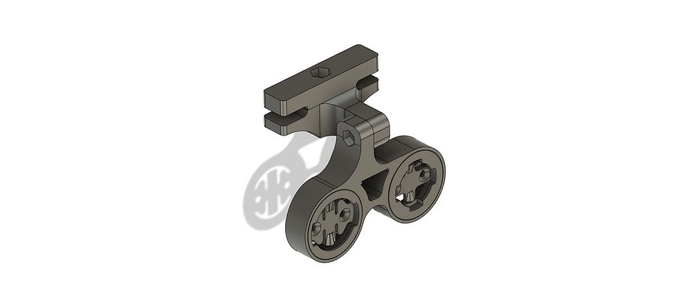 Thumbnail: Dual Cycliq & Garmin Saddle Mount