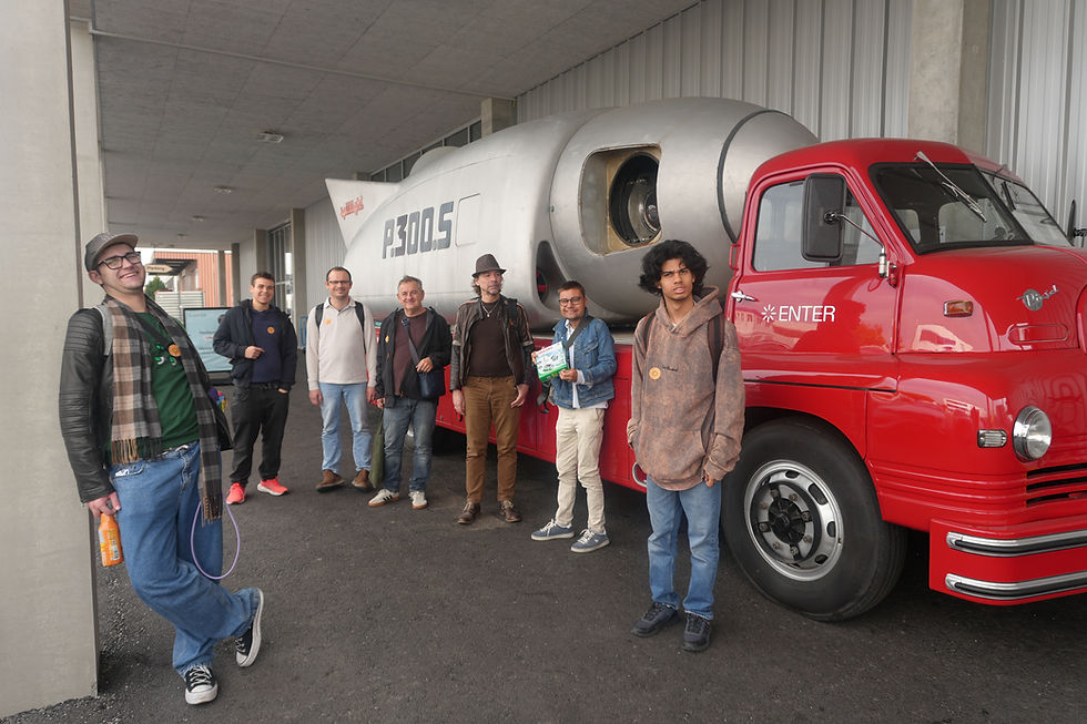 Il team di ULTRAlab fuori dal museo Enter Solothurn