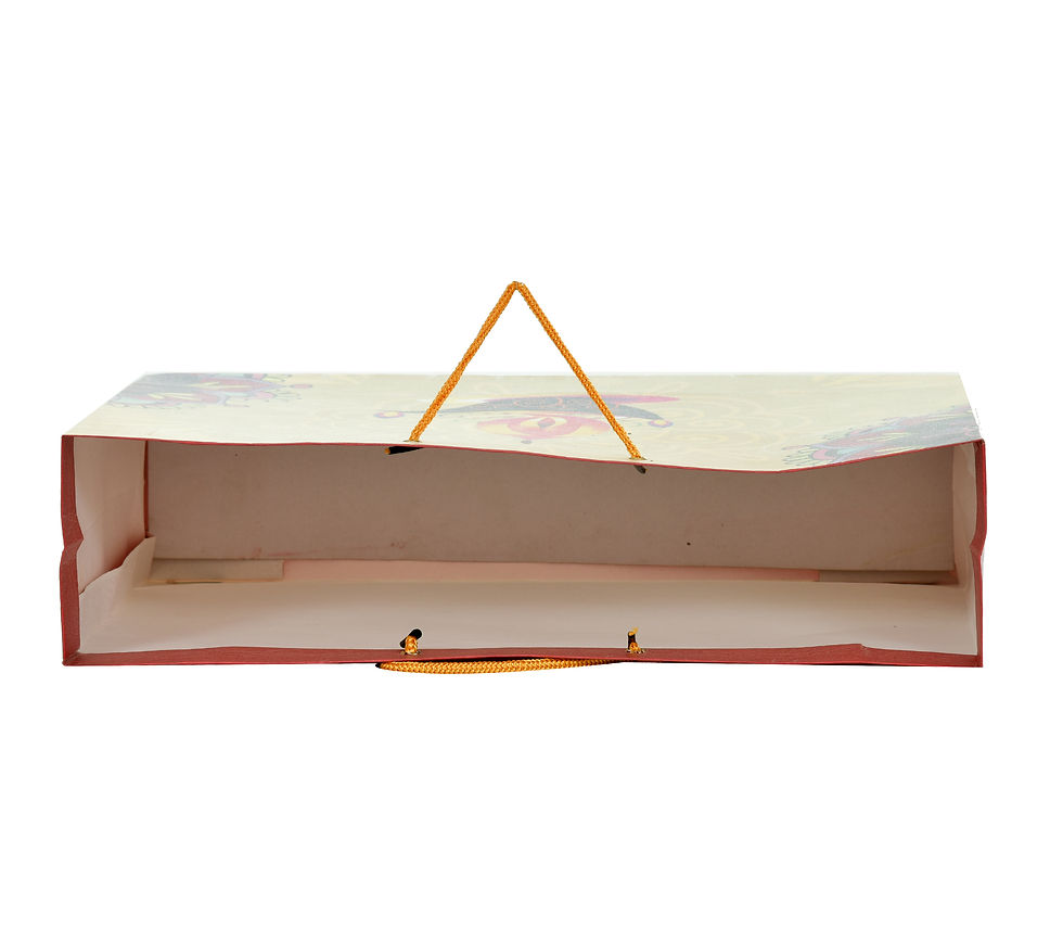 Thumbnail: PPJ ® -HAPPY DIWALI (CHIRAG) (10 Pcs.) 16X12X4 INCH PAPER CARRY BAGS