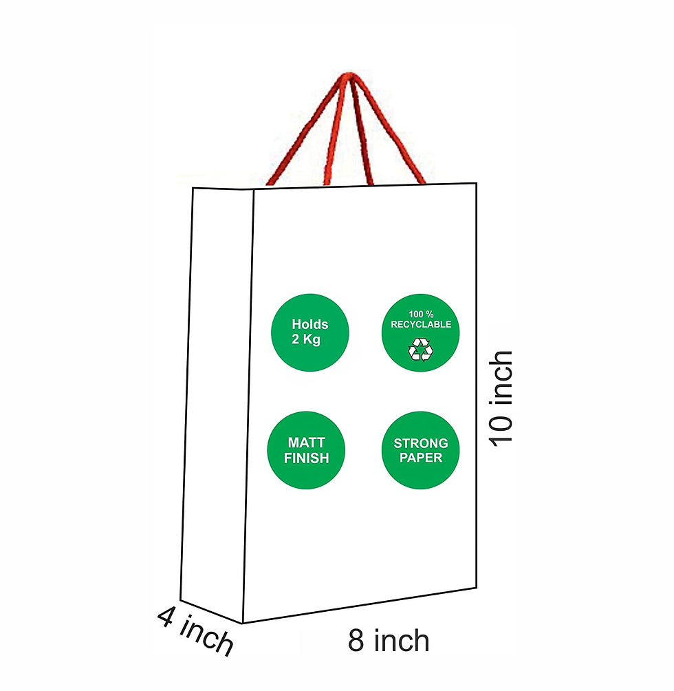 Thumbnail: PPJ ® -HAPPY BIRTHDAY (DOREMON) 10X8X4 INCH  (10 PCS) PAPER CARRY BAG