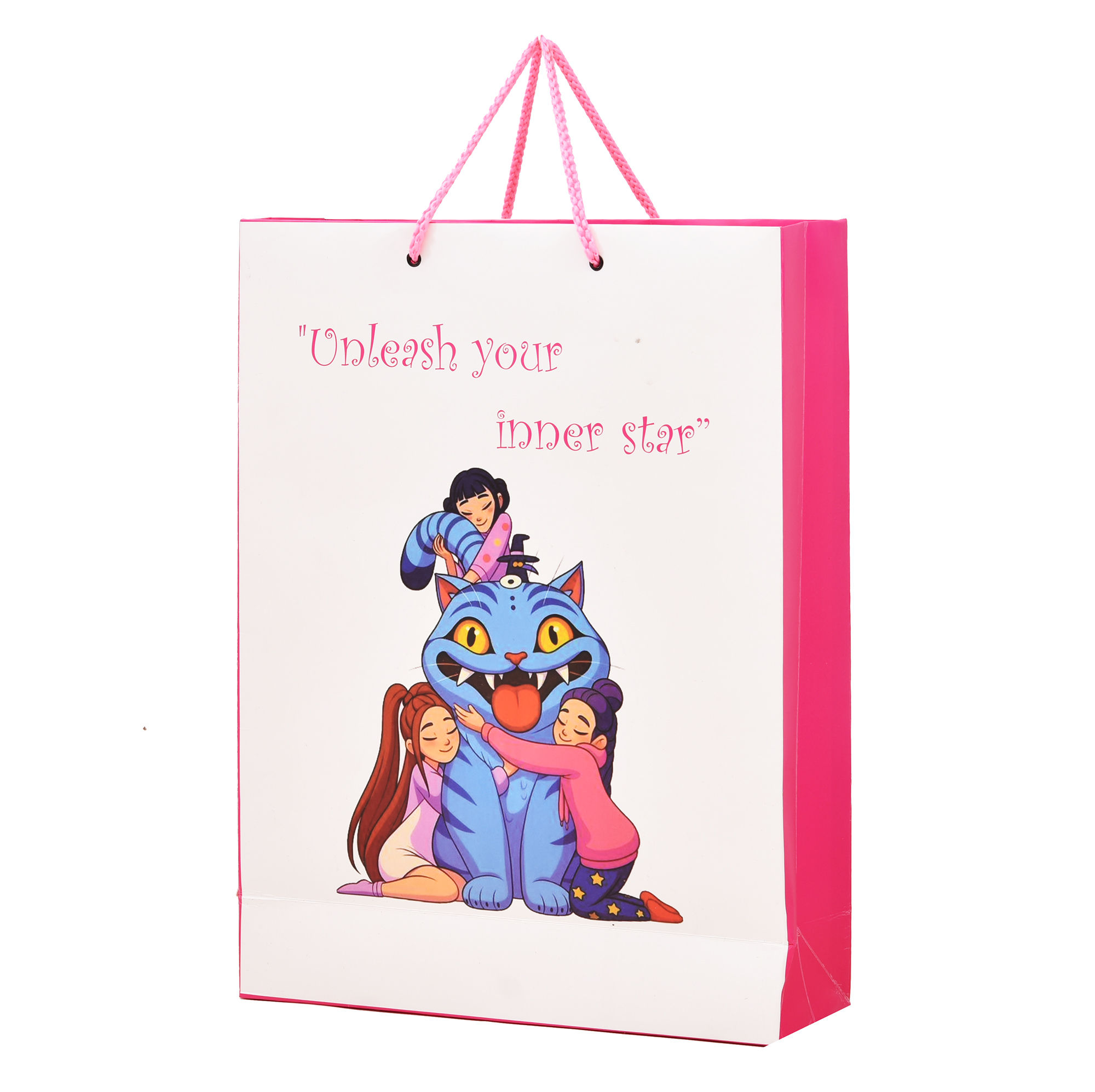 PPJ ® -HAPPY BIRTHDAY (K-POP) (10 Pcs.) 16X12X4 INCH PAPER CARRY BAGS
