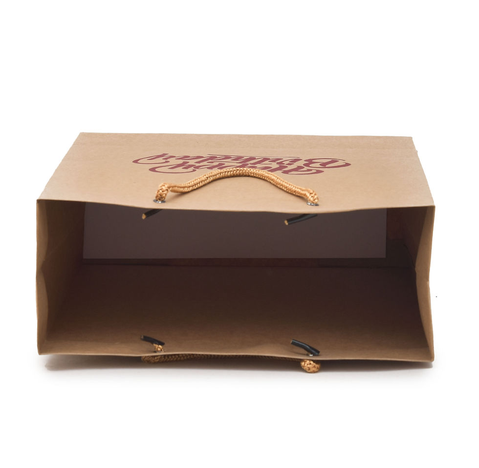 Thumbnail: PPJ ® -HAPPY BIRTHDAY (CRAFT) (10 PCS ) 10X12X4 INCH PAPER CARRY BAGS