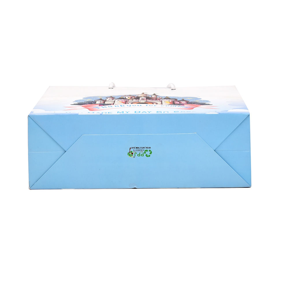 Thumbnail: PPJ ® -HAPPY BIRTHDAY (CASTLE THEME)  (10 Pcs.) 16X12X4 INCH PAPER CARRY BAGS