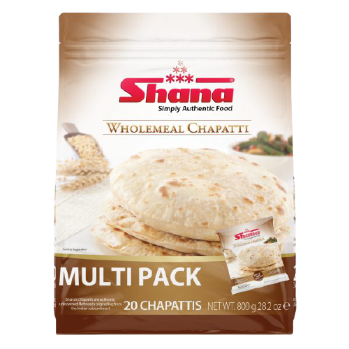 Shana Multipack Wholemeal Chapatti