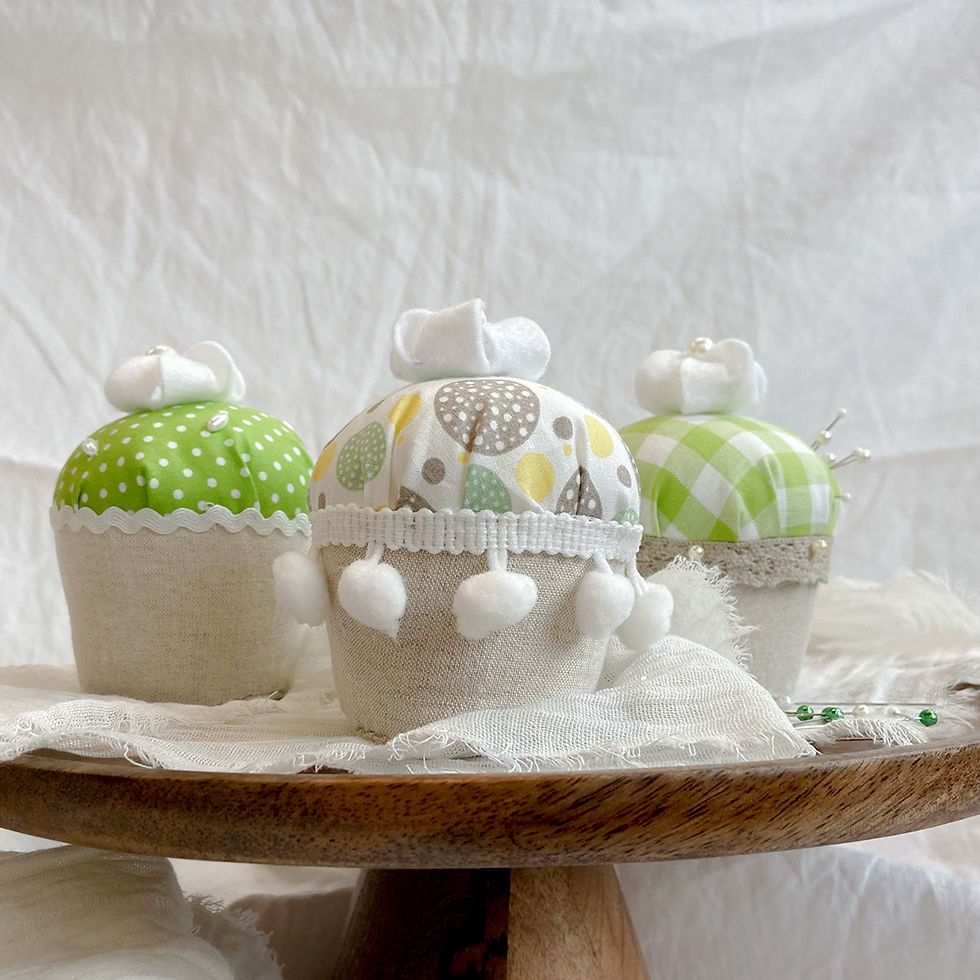 Miniaturbild: Cupcake-Nadelkissen