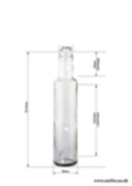 250ml dorica glass bottle