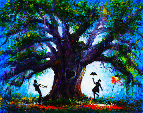 絵画 F6 tree 絵画 F6 tree Tree Sketch Art Print: Gold Frame, Black