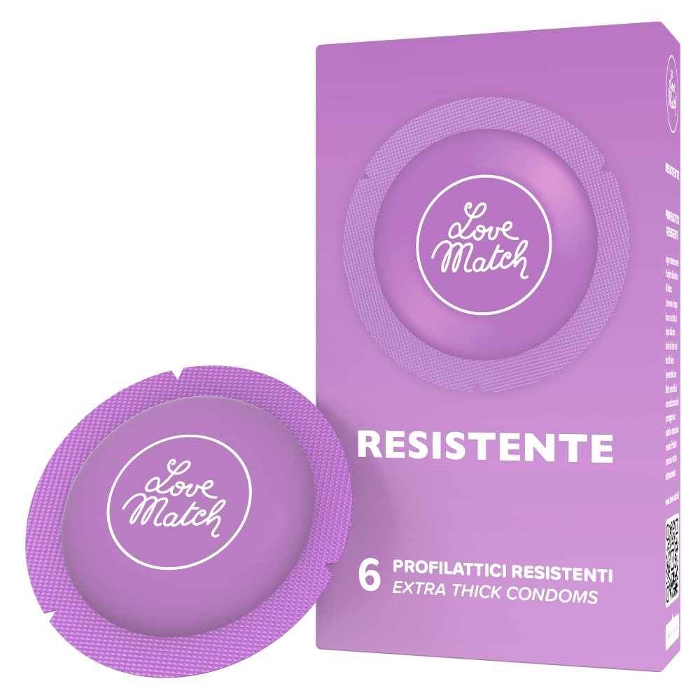 LOVE MATCH RESISTENTE - 6 PEZZI