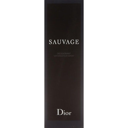 Deodorante Dior Sauvage: confezione nera, vaporizzatore spray