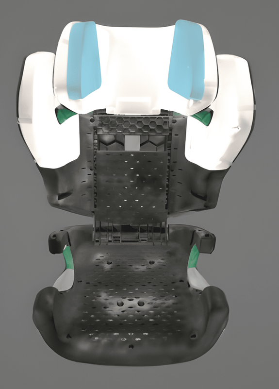 Komplettes 3D-CAD-Modell durch Reverse Engineering auf Basis der 3D-Scan-Daten.