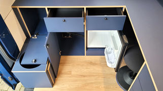 VW Crafter Tierarzt ET Service Ausbau - Kühlschrank und Schubladen