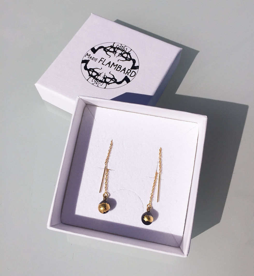 Miniature : Boucles d'oreilles Renaissance chaines