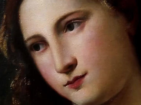 Titian's painting technique demo. #oldmasterspainting #paintingtechniques #howtopaint