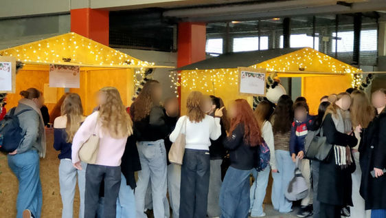 Marché de Noël au lycée !