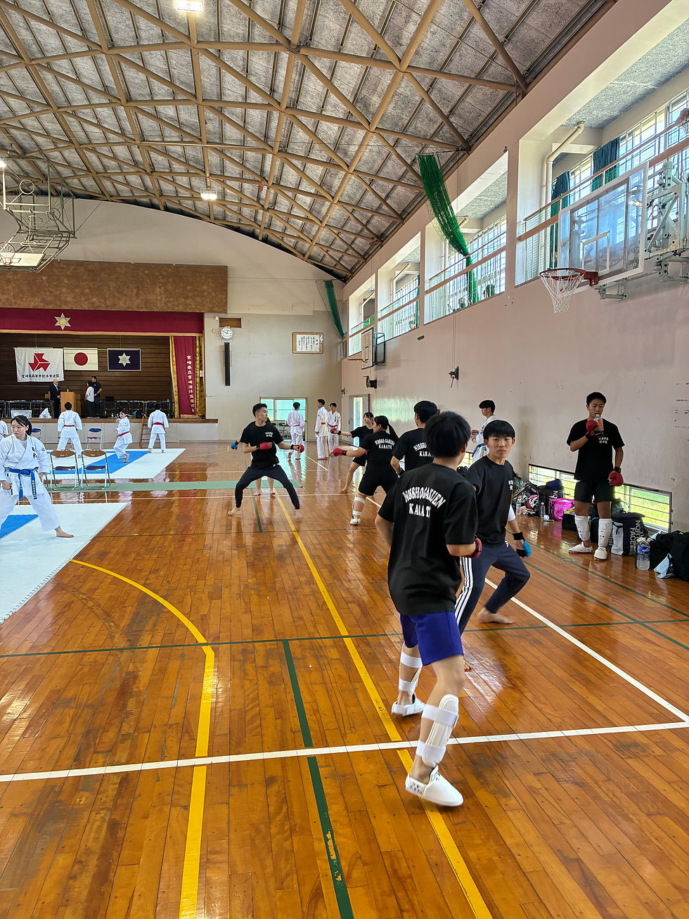 宮崎県高校総体空手団体組手報告