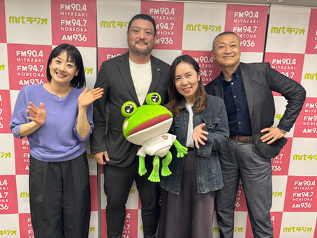 ペップトークでラジオ出演