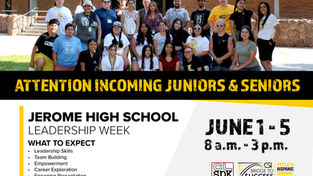 Attention incoming Juniors and Seniors