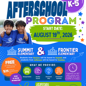 Join the Boys and Girls Club Afterschool Program
