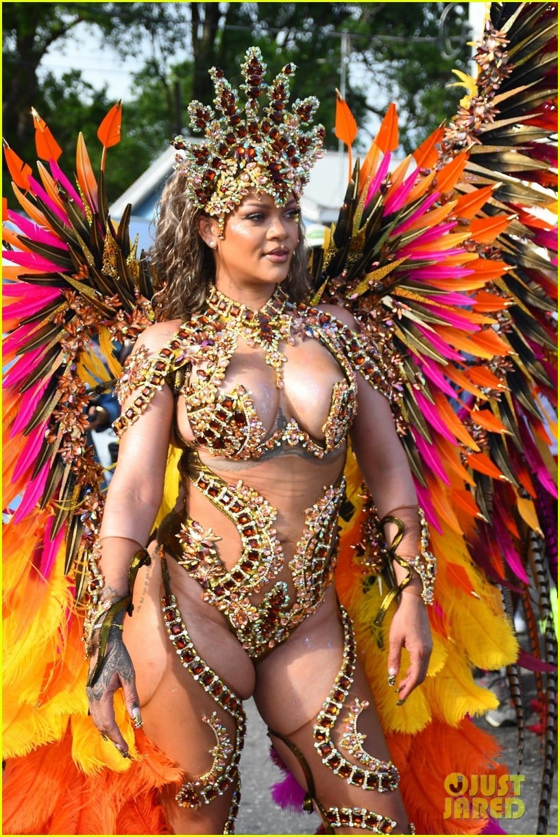 Rihanna at Crop Over 2024