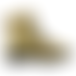 Gold Combat boots with black soles