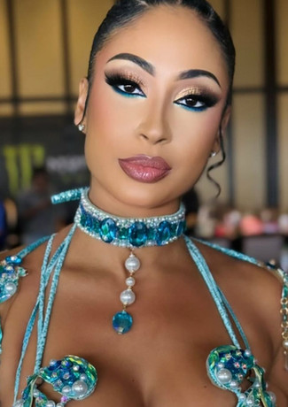Makeup and Photoshoot for Trinidad Website Carousel Image - Real Glam Hub Masquerader