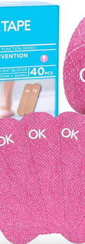 Heal protecting blister tape