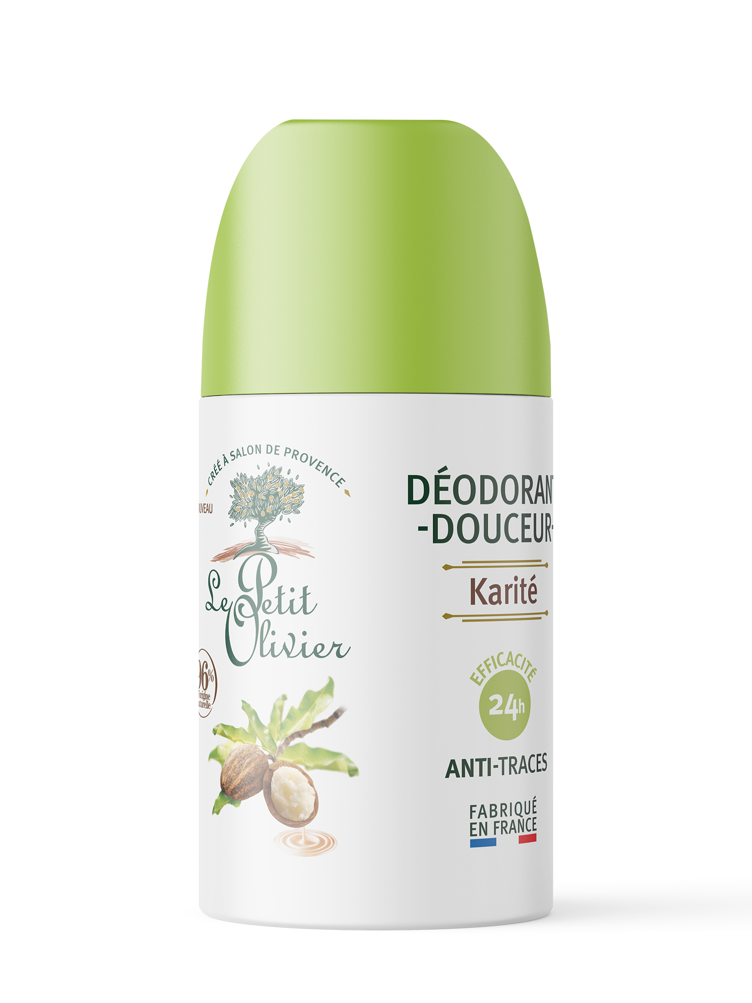 Le Petit Olivier - Roll On Fresh Deodorant Shea Milk 50ml