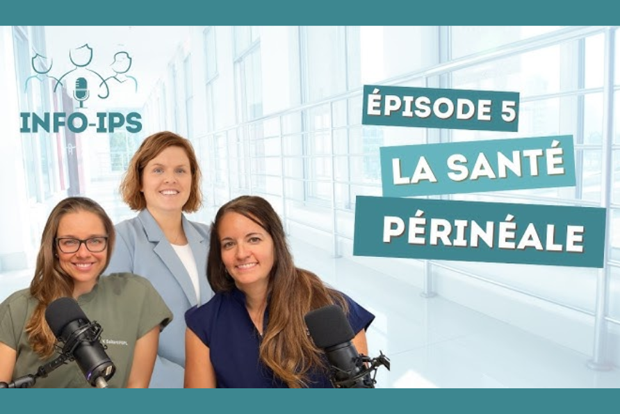 Apparition au balado : parler (enfin) de santé périnéale sans tabou