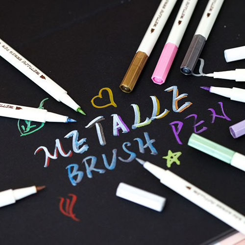 Miniaturbild: 10er-Set STA Metallic Brush Pen