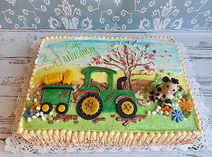 Schulanfangstorte Traktor _Zum Schulanfang_ Pudding-Himbeer.jpg