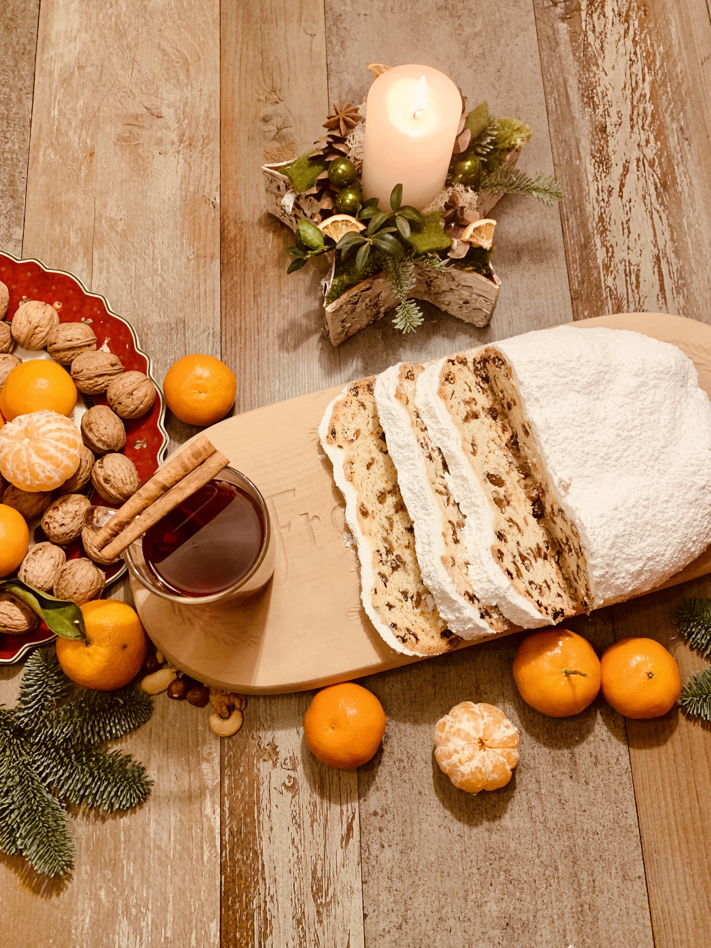 Arranged Food and Objects
